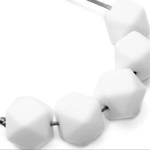 💕Mommy & Baby White Teething Necklace Jewelry💕